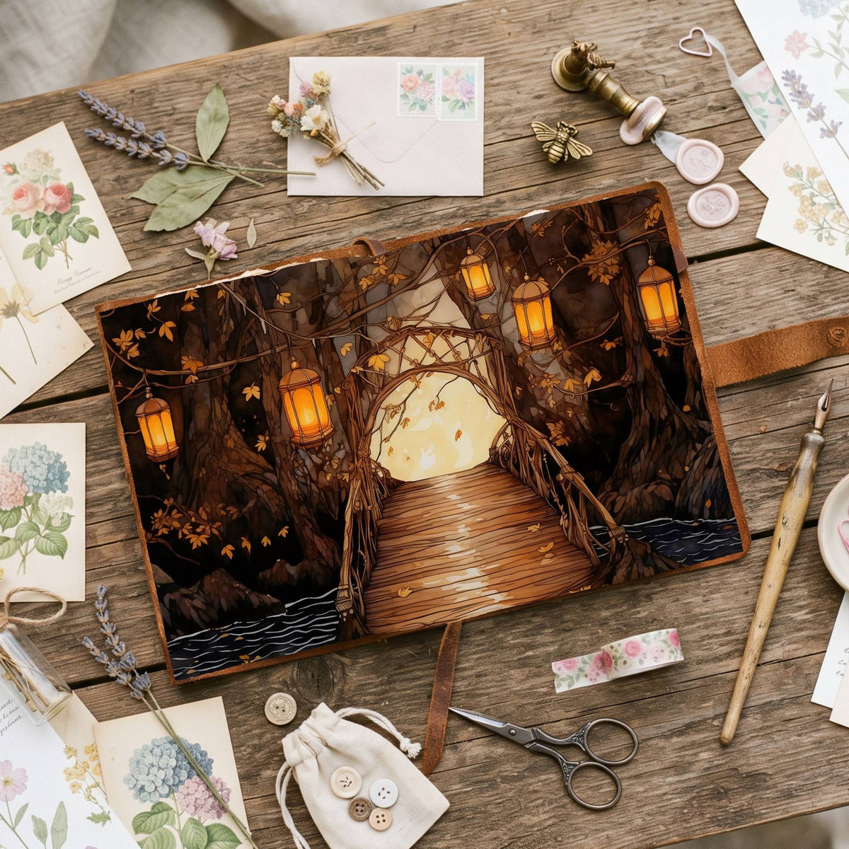 Fairy Bridge Digital Papers