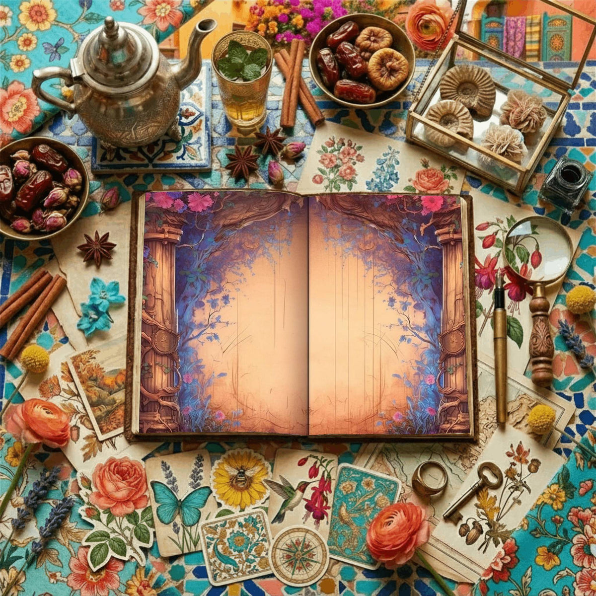 Fairy Doors Digital Papers