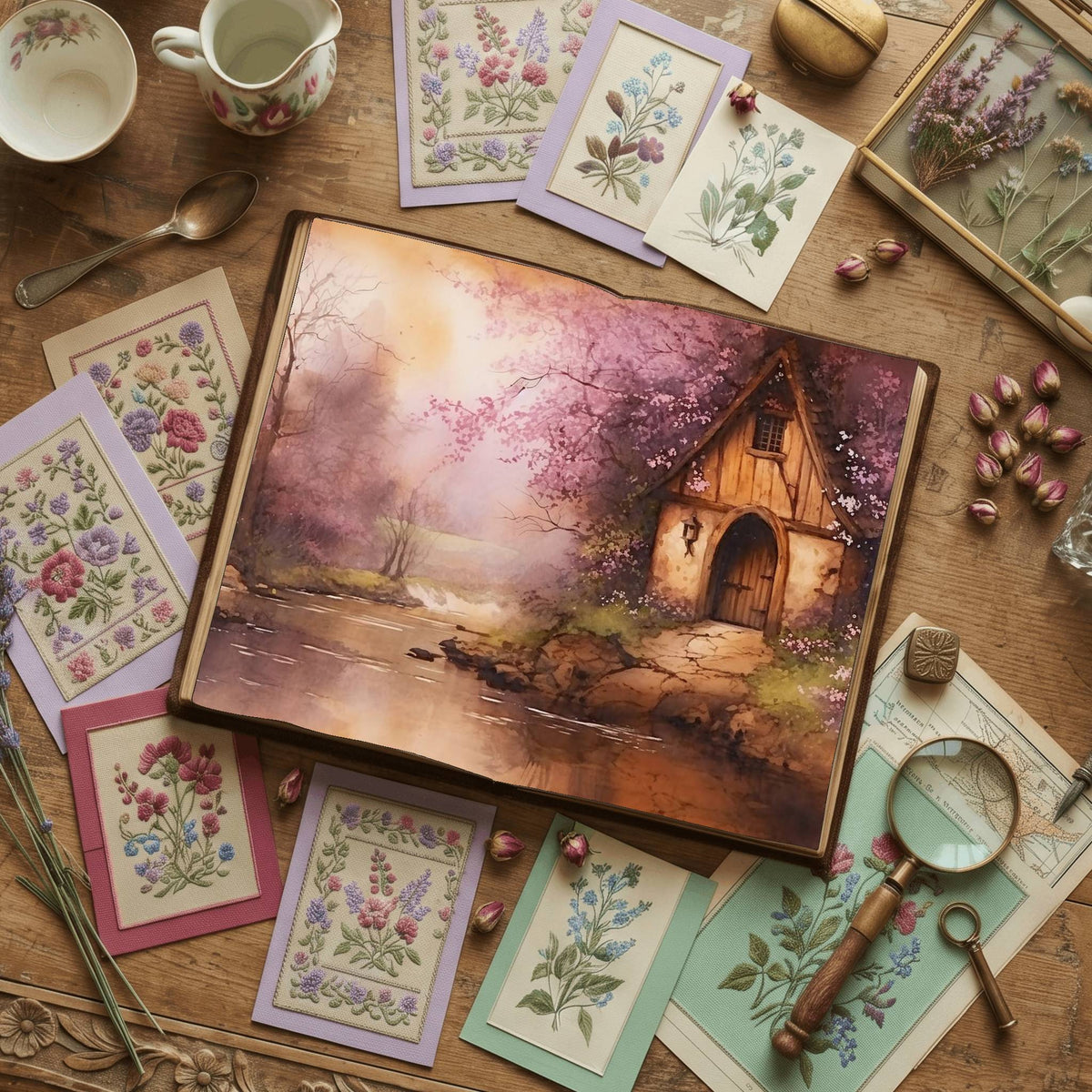 Fairy House Digital Papers