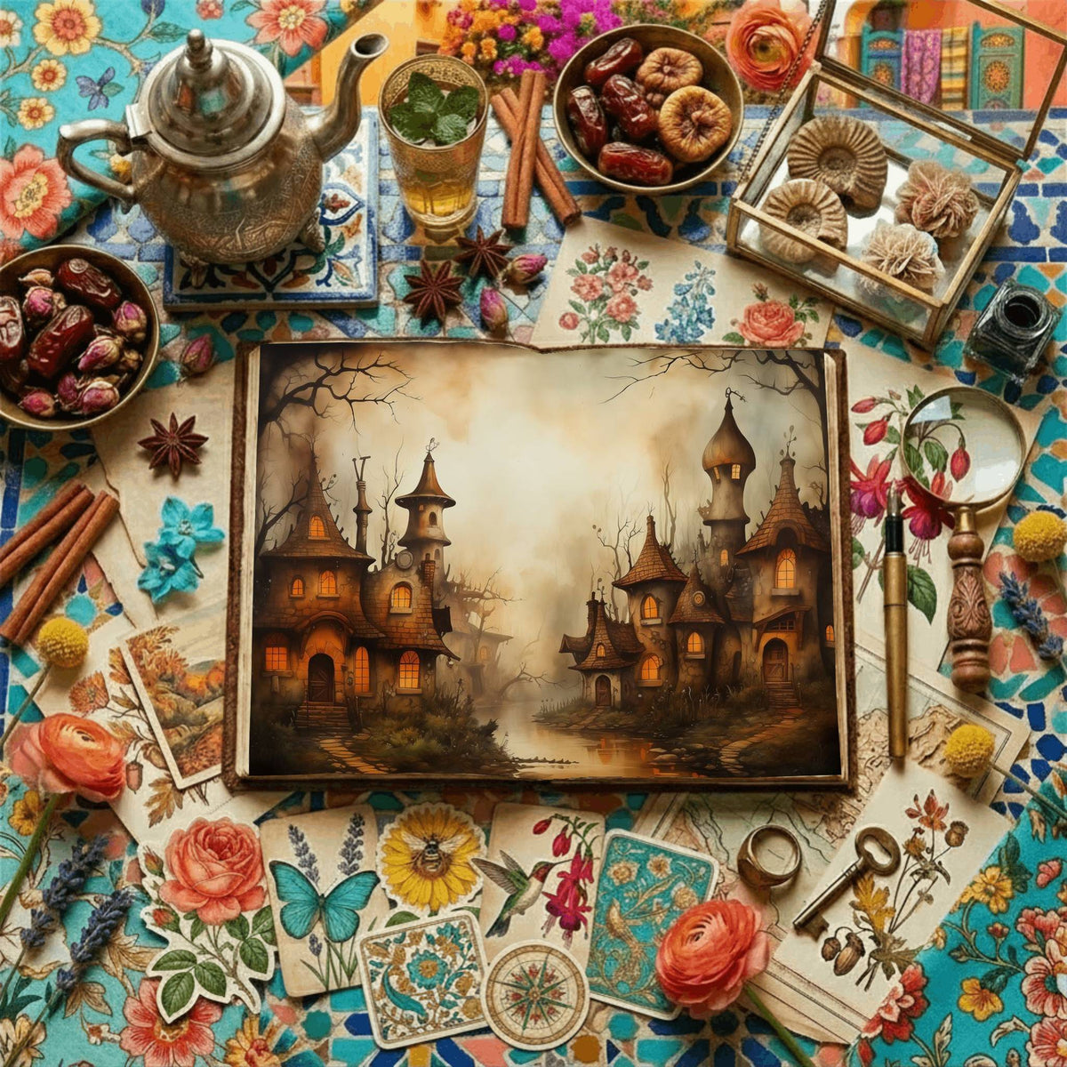 Fairytale Village Digital Papers