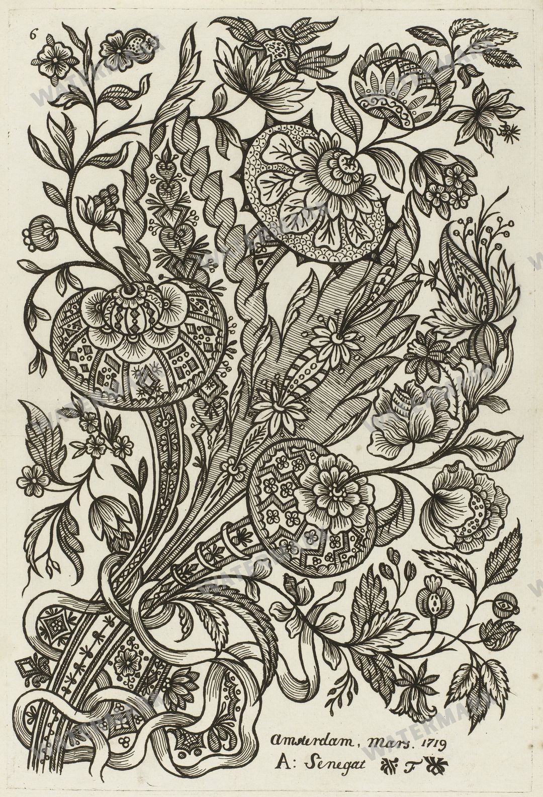 Floral Patterns Vintage Prints