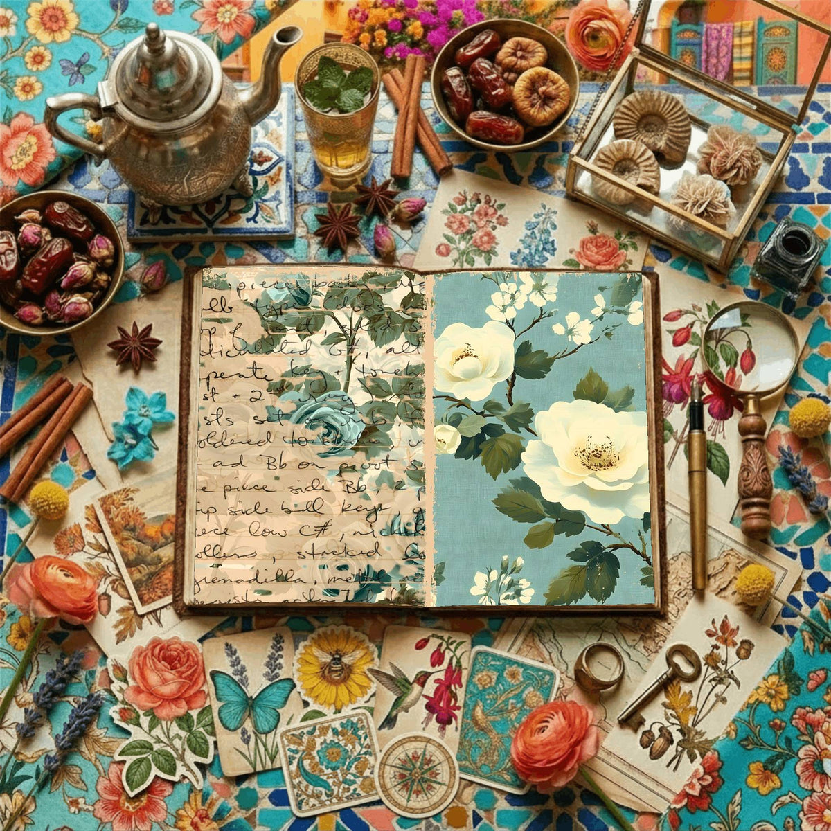Floral Digital Papers