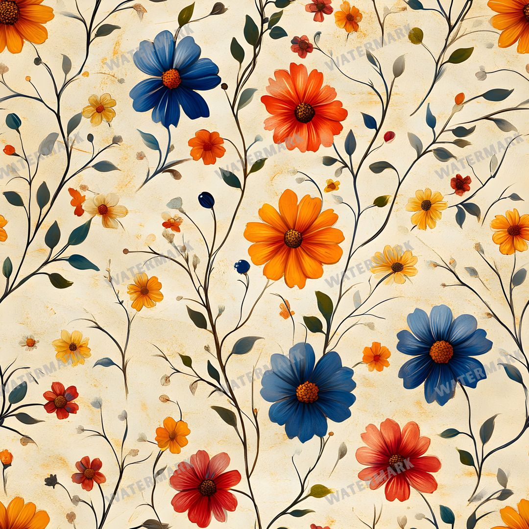 Floral Seamless Pattern