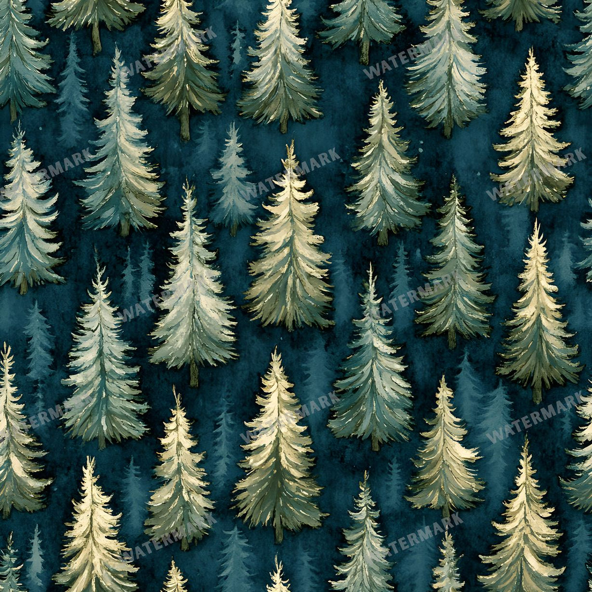 Forest Seamless Pattern
