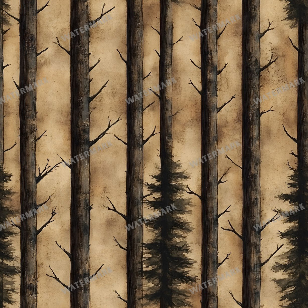 Forest Seamless Pattern
