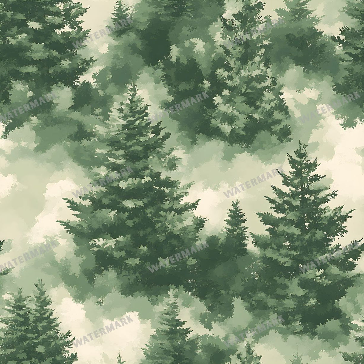 Forest Seamless Pattern