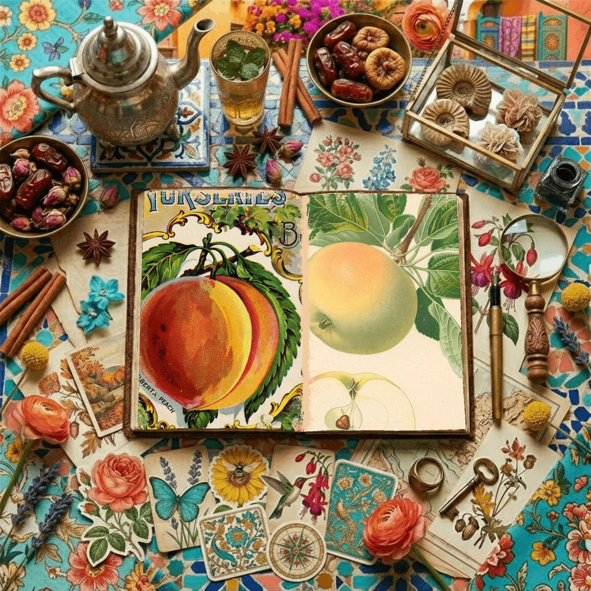 Fruit & Vegetables Digital Papers