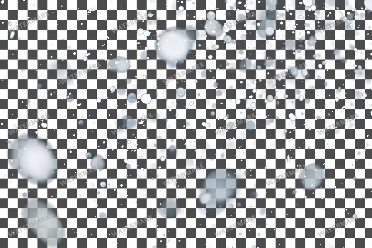 Gentle Snowfall Transparent Overlay Pngs