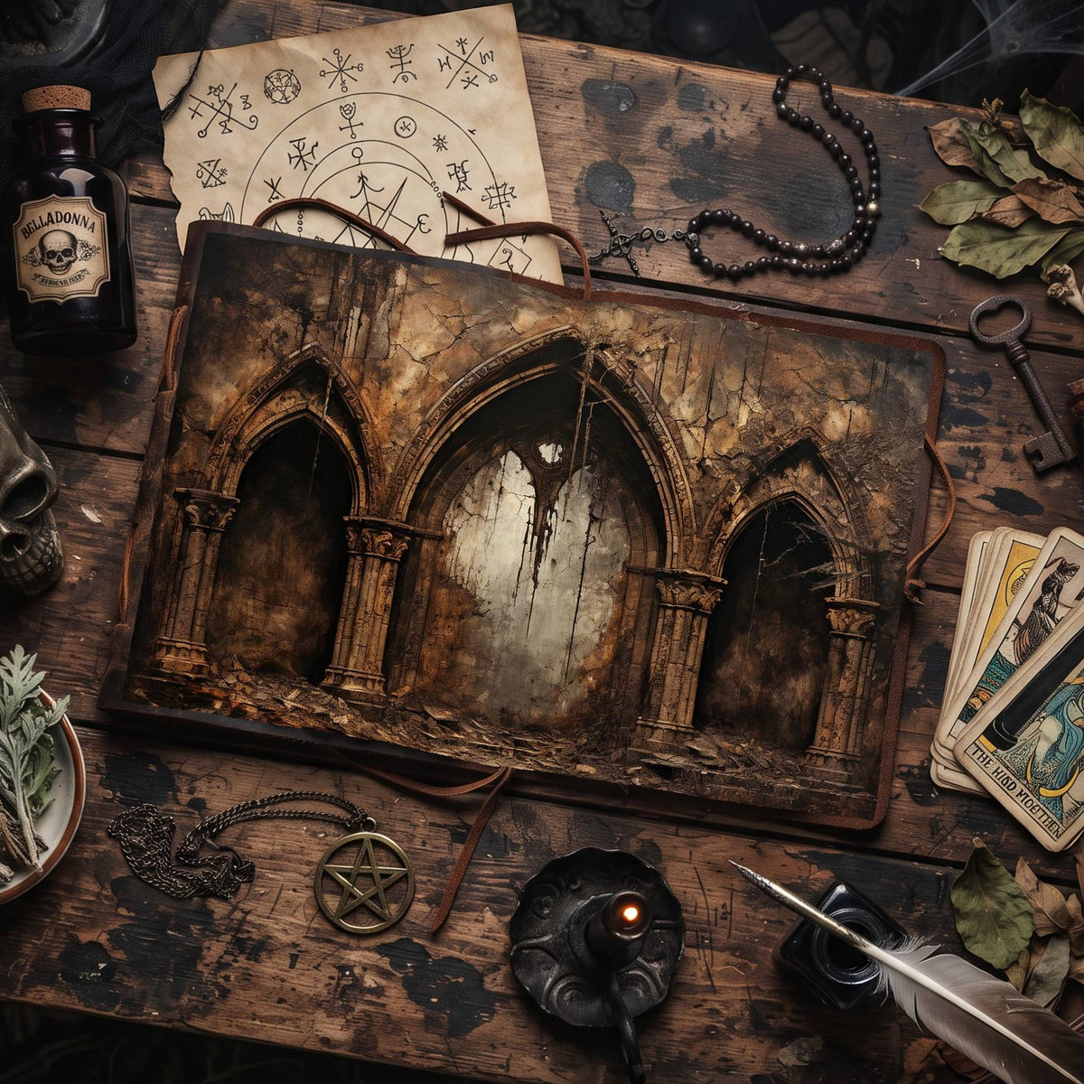 Gothic Arch Digital Papers