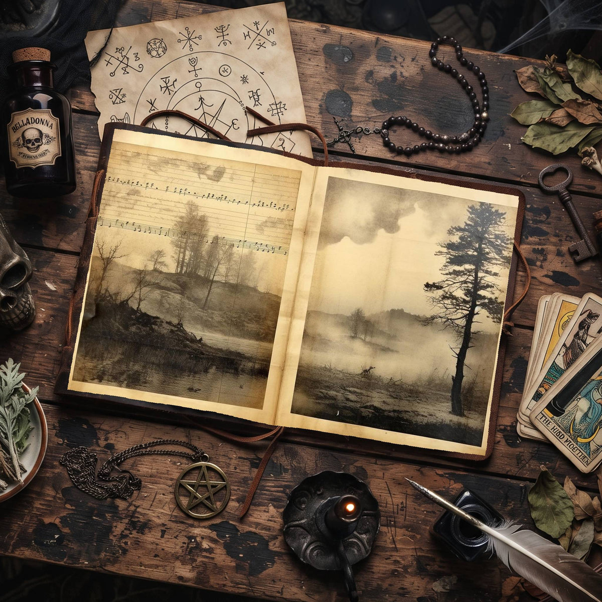 Gothic Digital Papers