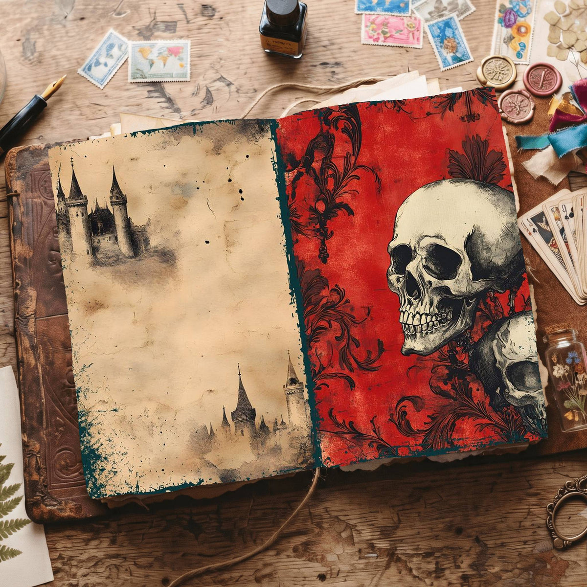 Gothic Digital Papers