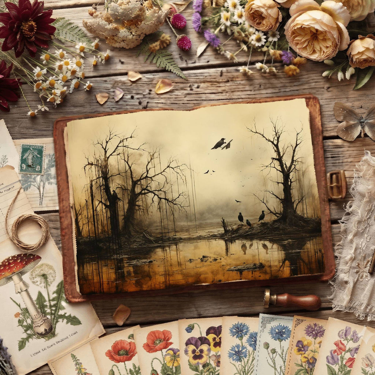 Gothic Digital Papers