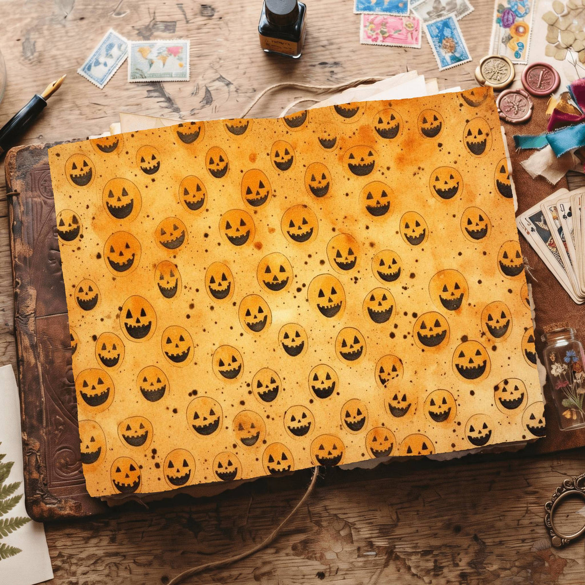 Halloween Digital Papers