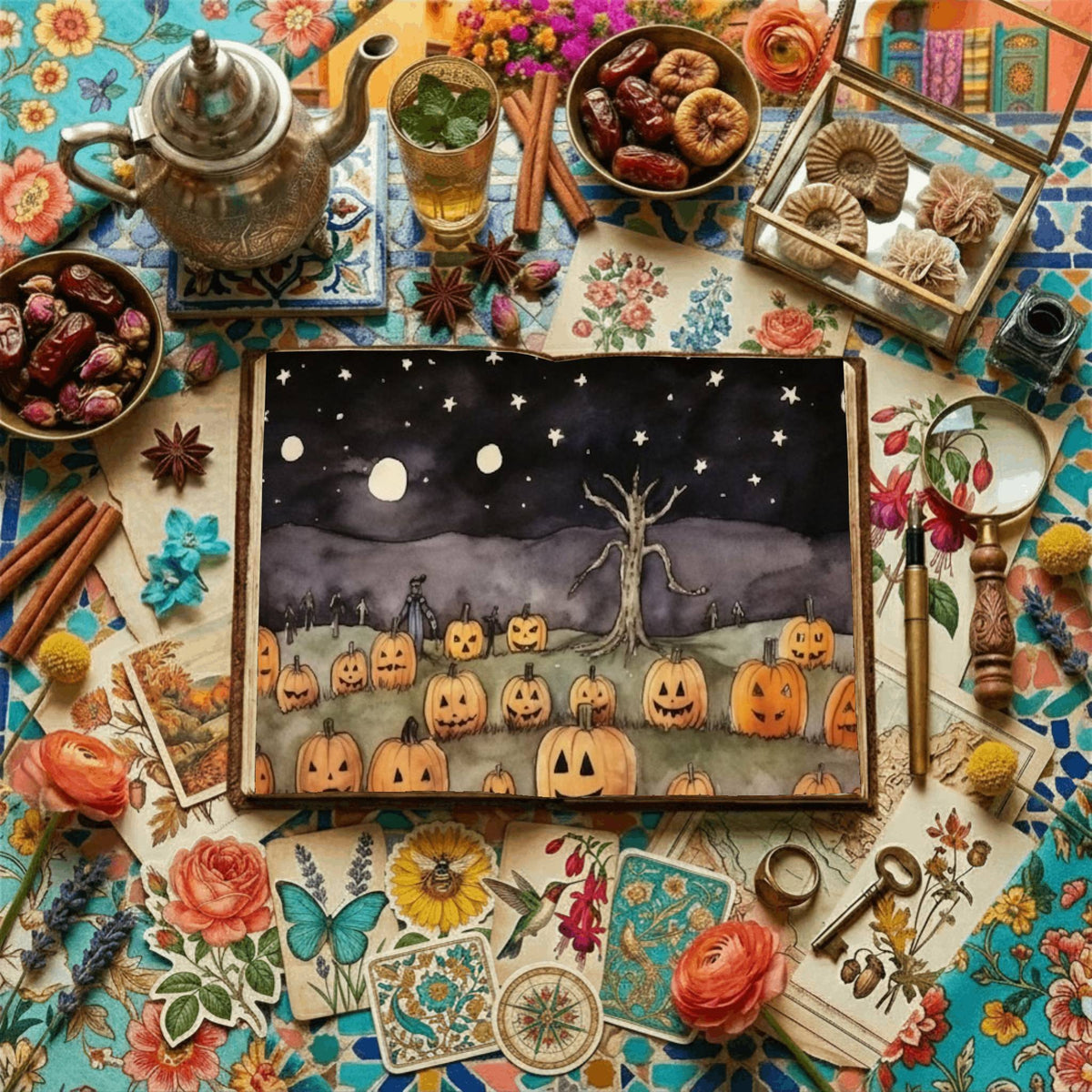 Halloween Digital Papers