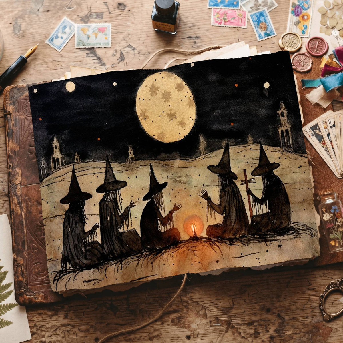 Halloween Digital Papers