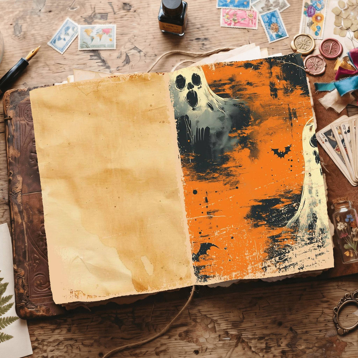 Halloween Digital Papers