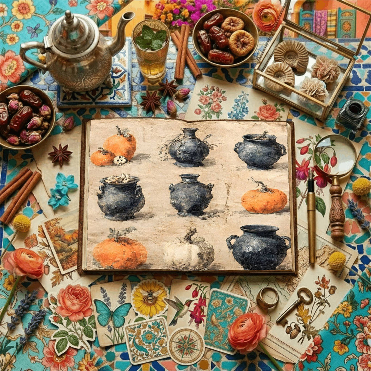 Halloween Digital Papers