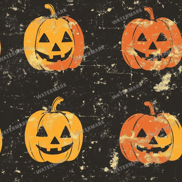 Halloween Seamless Pattern
