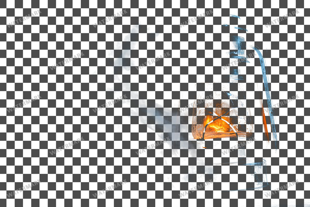 Haunted Lantern Transparent Overlay Pngs