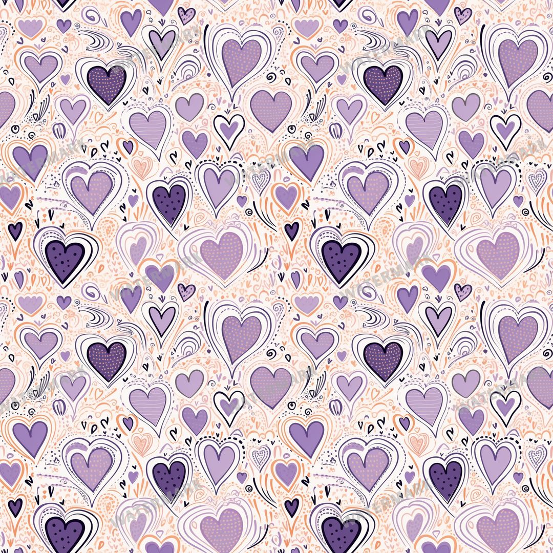Hearts Seamless Pattern