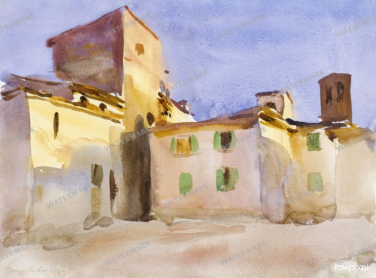 John Singer Sargent Vintage Paintings