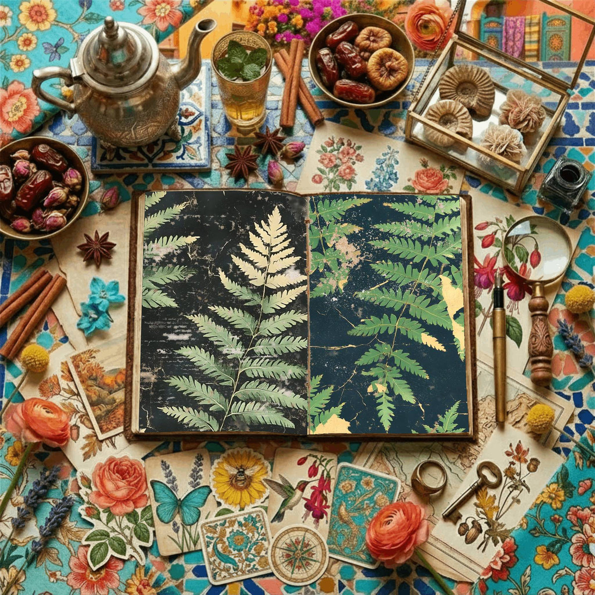 Leaves Digital Papers