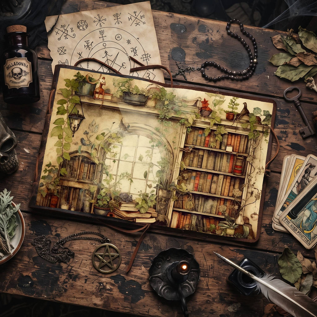 Magic Books Library Digital Papers