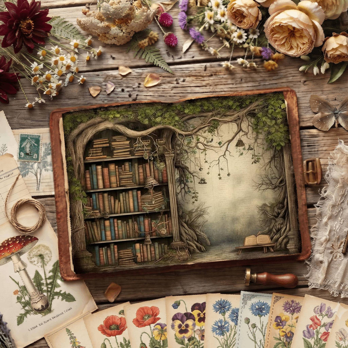 Magic Books Library Digital Papers