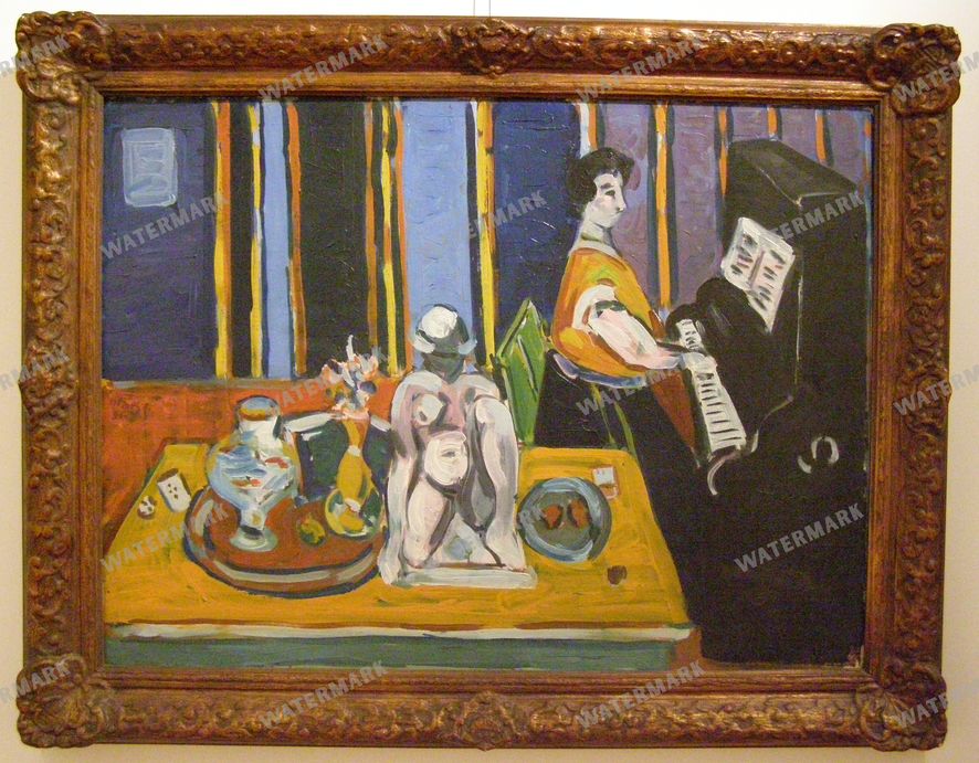 Martin Benka Beside Woodcutters 1940S Vintage Paintings