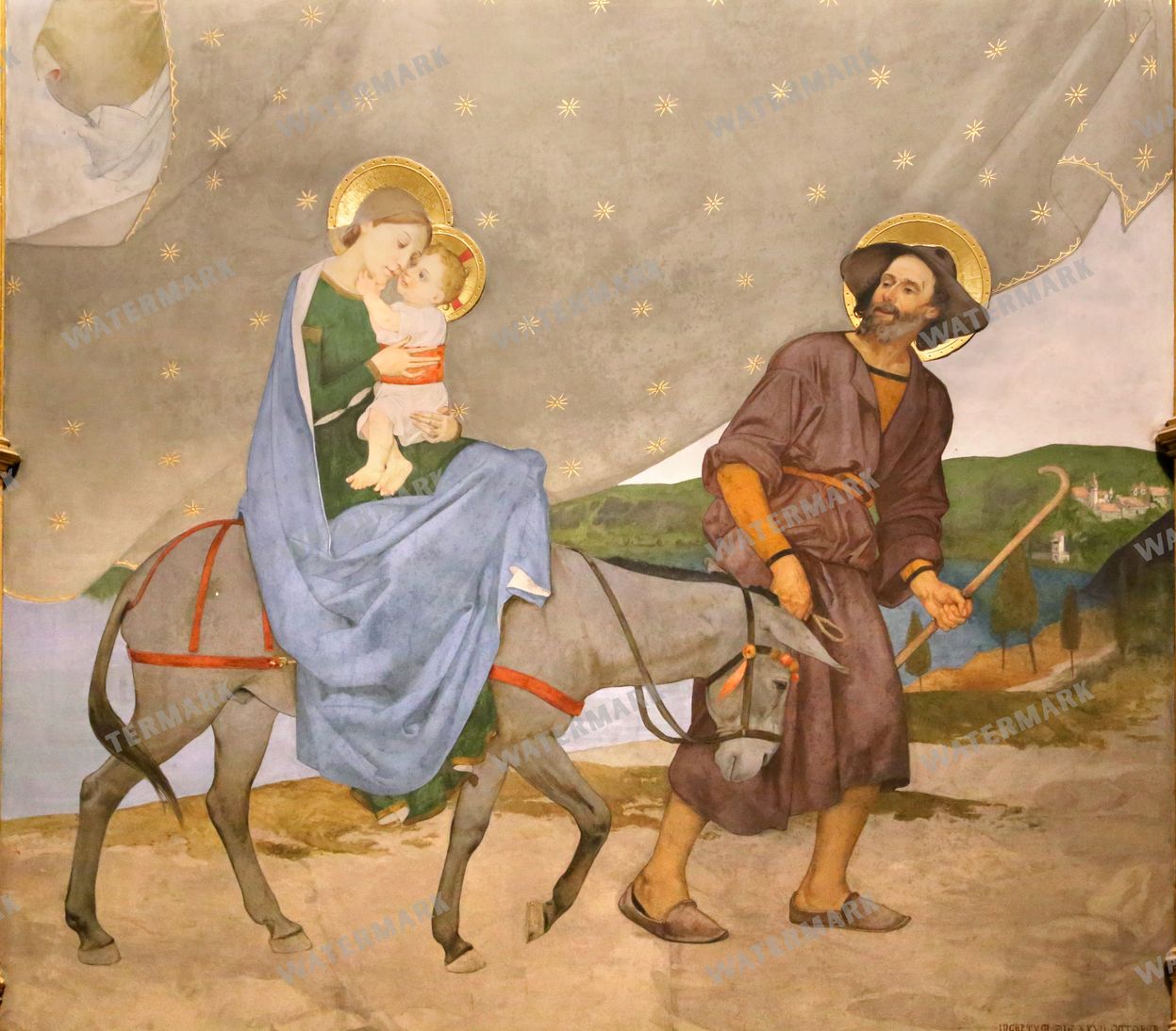 Modesto Faustini Vintage Paintings