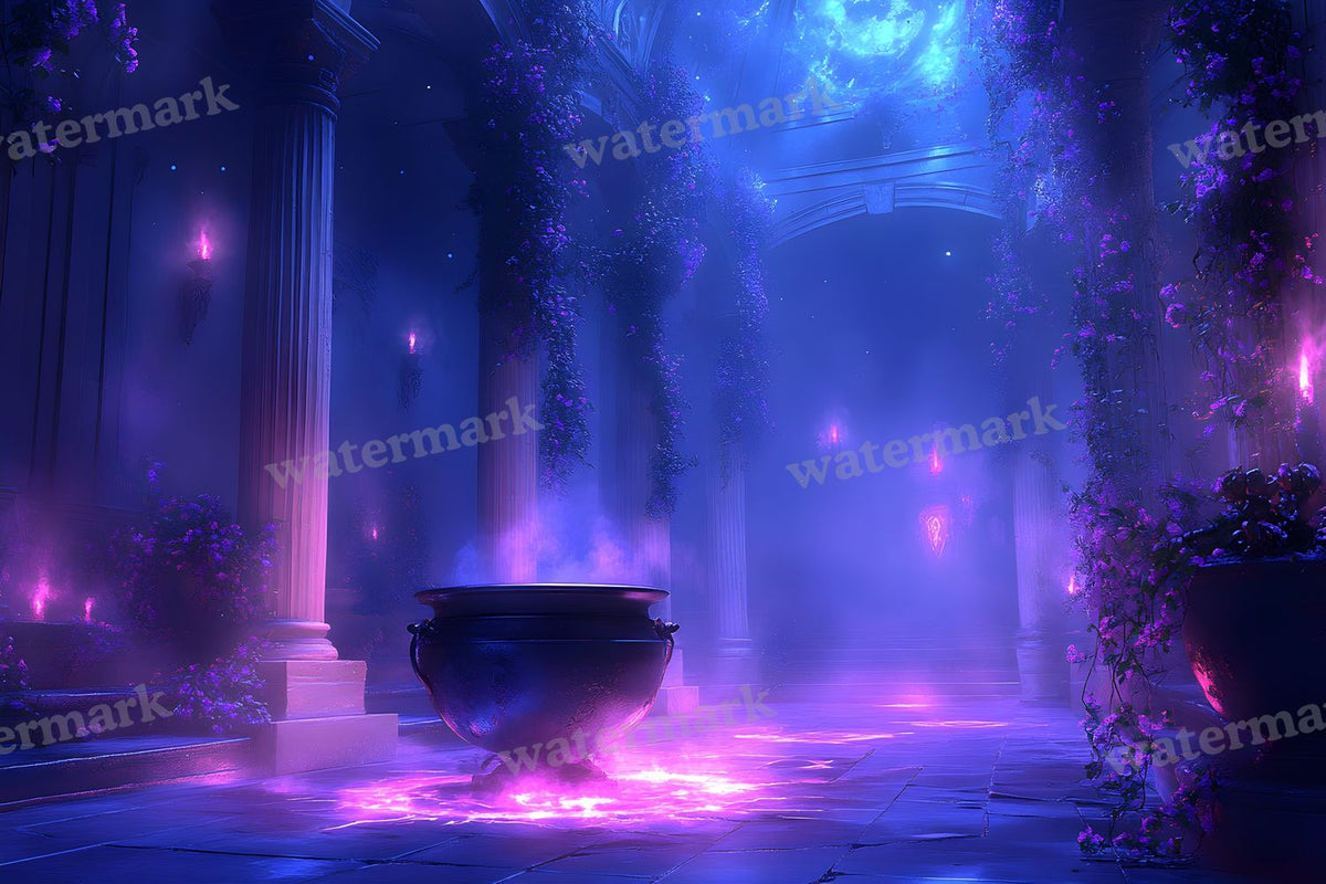 Moonlit Ritual Backdrop Images