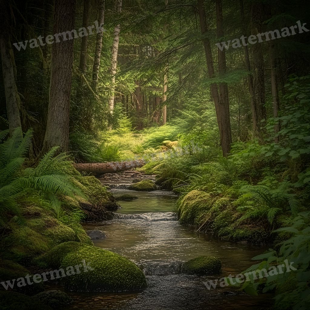 Mossy Forest Backdrop Images