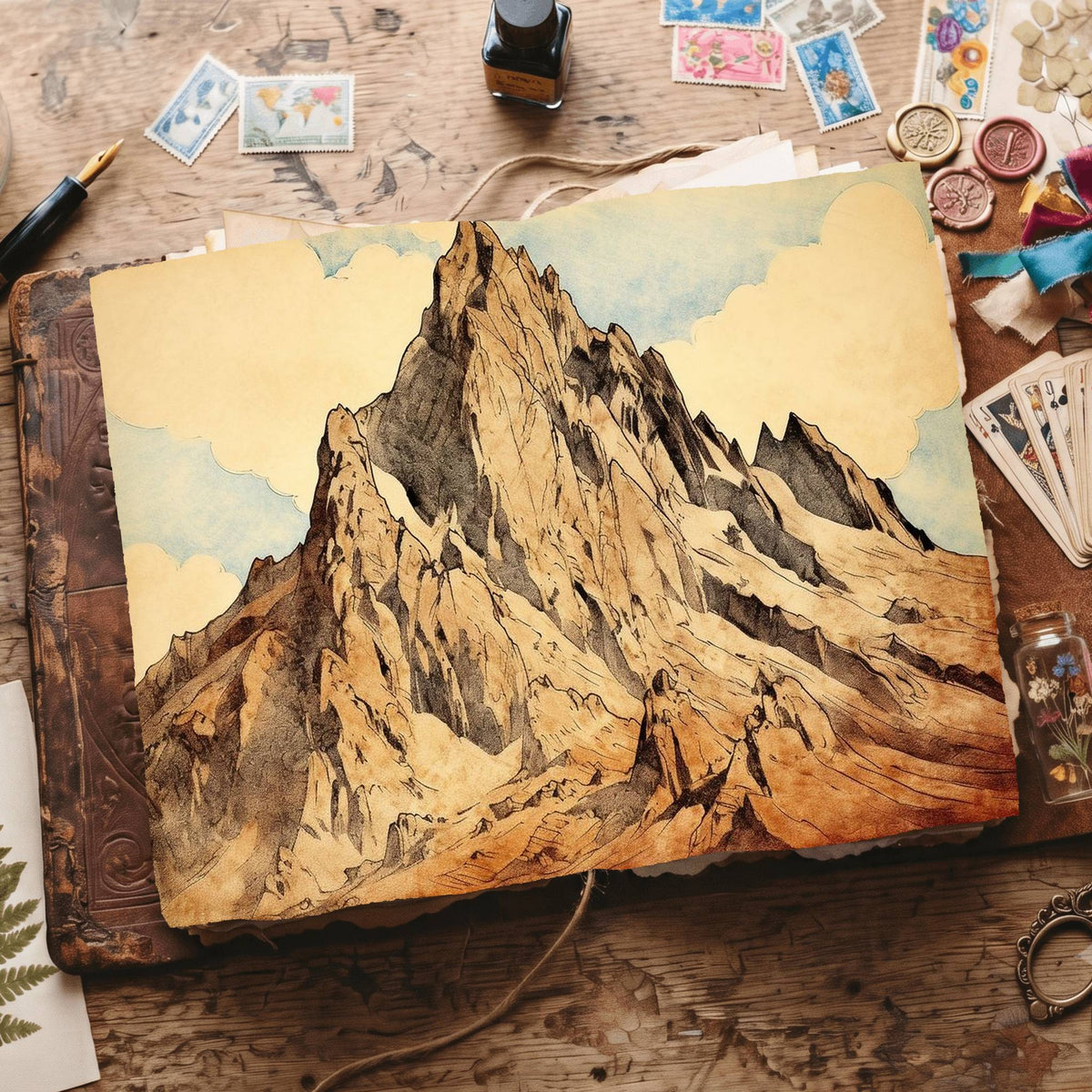 Mountains Digital Papers
