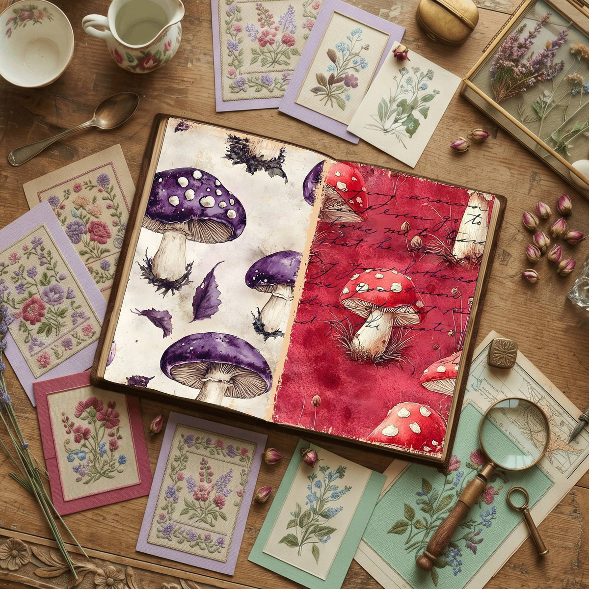 Mushroom Digital Papers