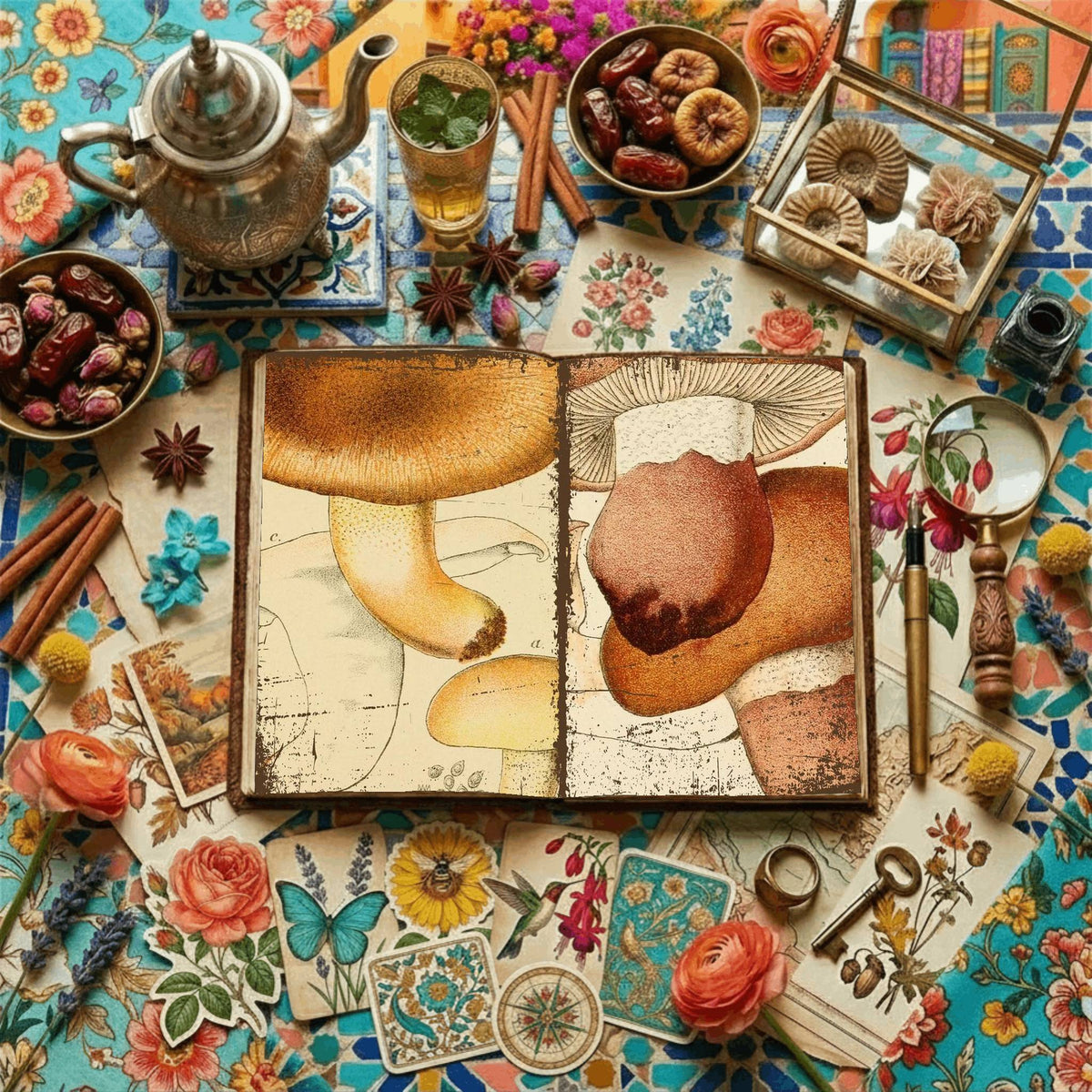 Mushroom Digital Papers
