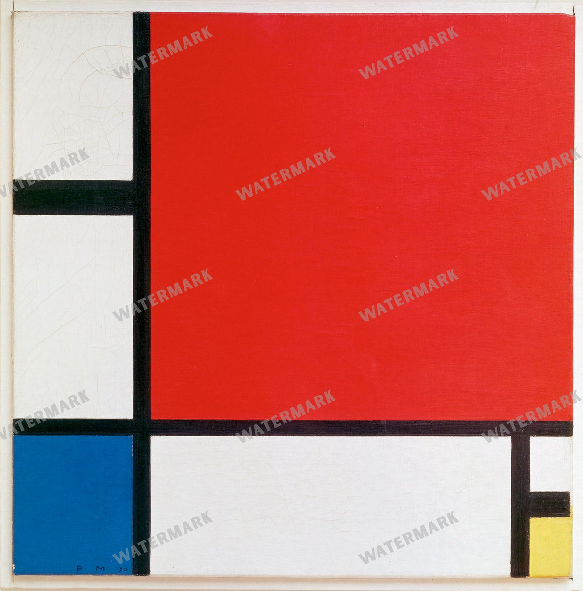 Piet Mondrian Vintage Paintings