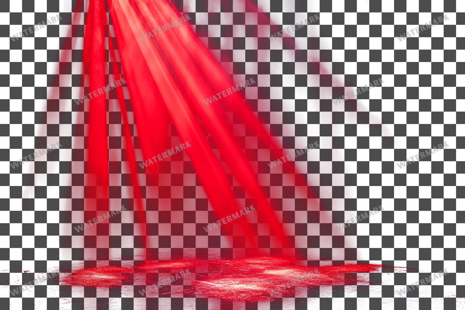 Red Lighting Dramatic Shadows Transparent Overlay Pngs