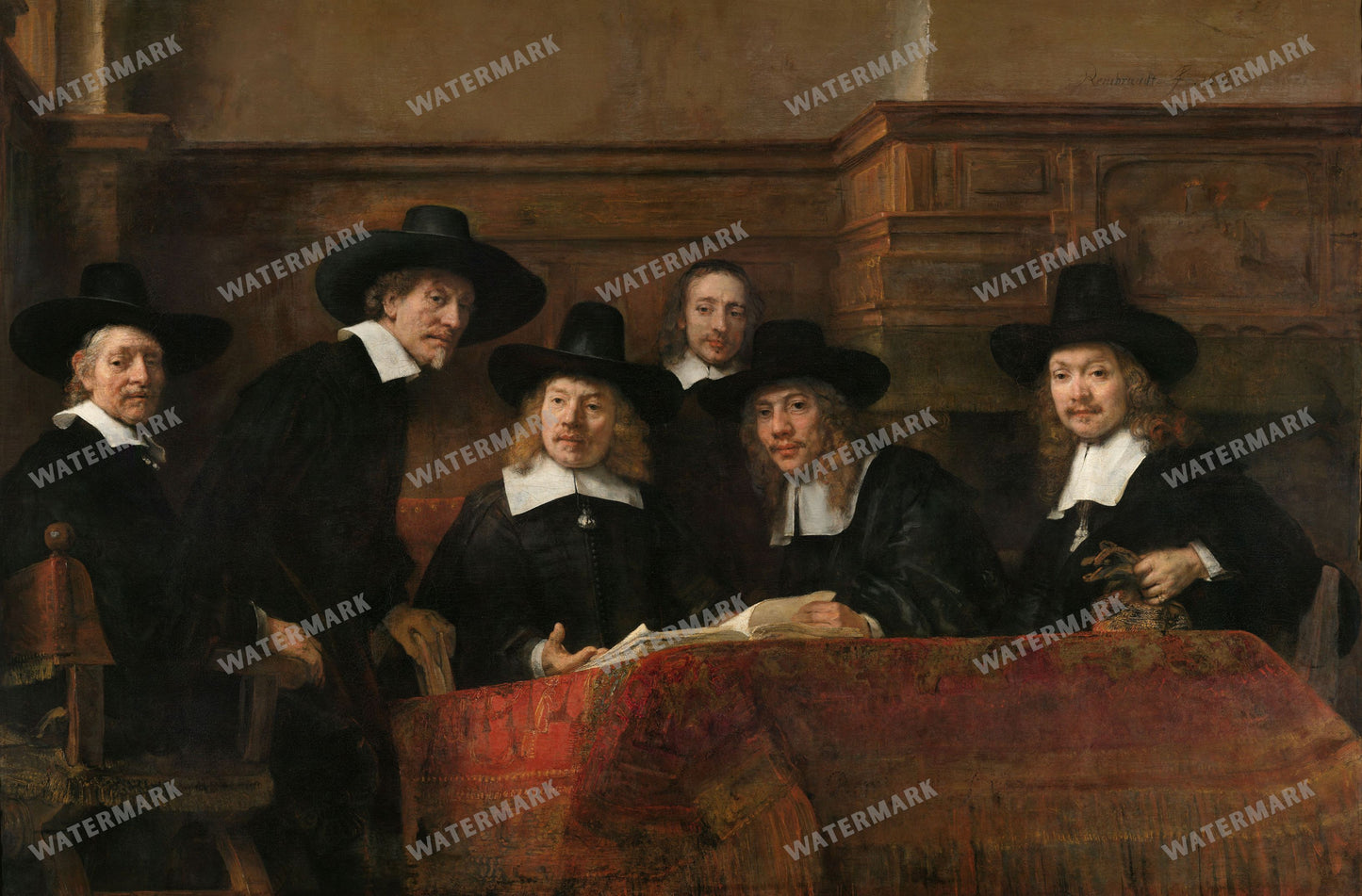Rembrandt Van Rijn Vintage Paintings