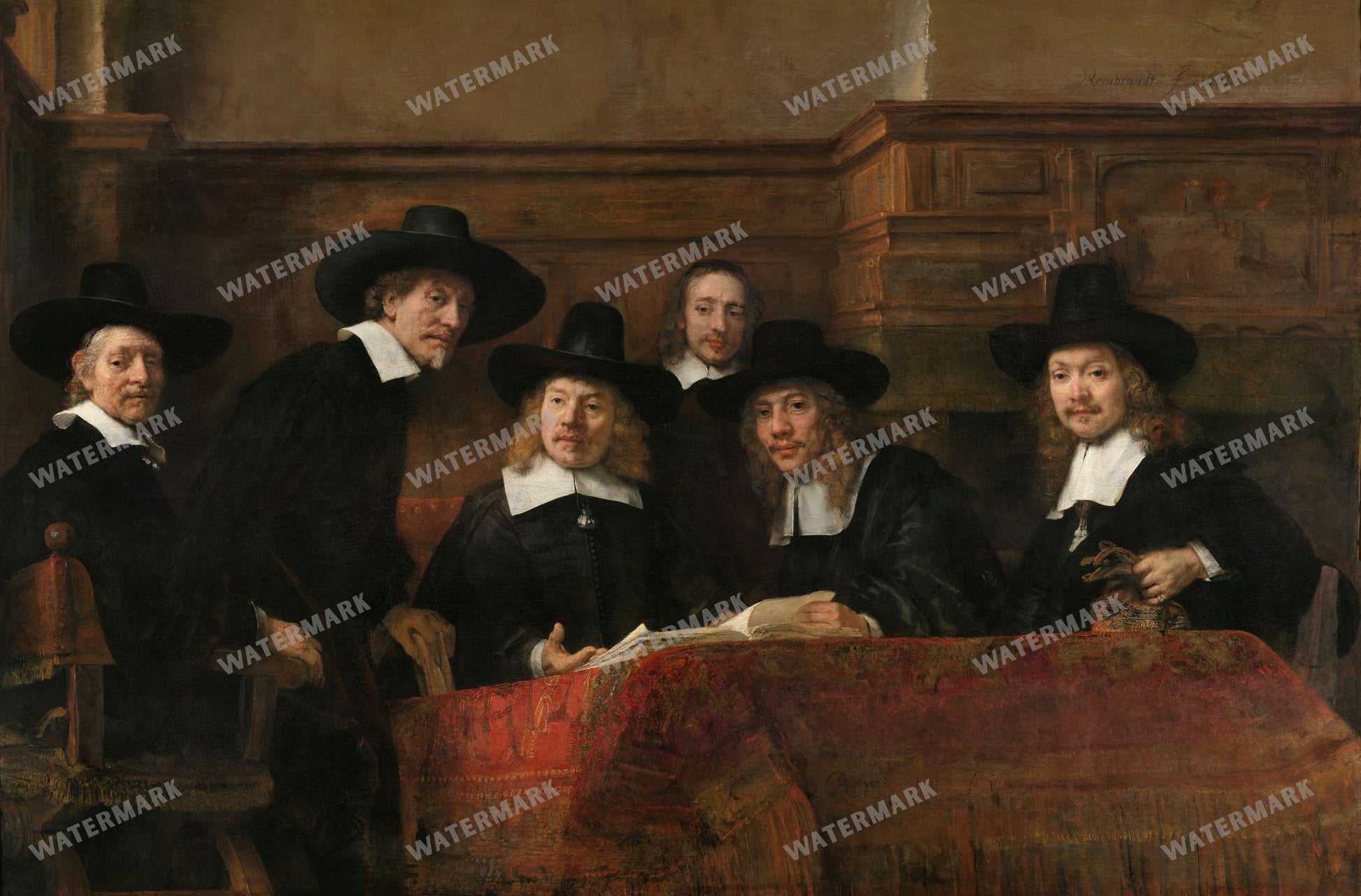 Rembrandt Van Rijn Vintage Paintings