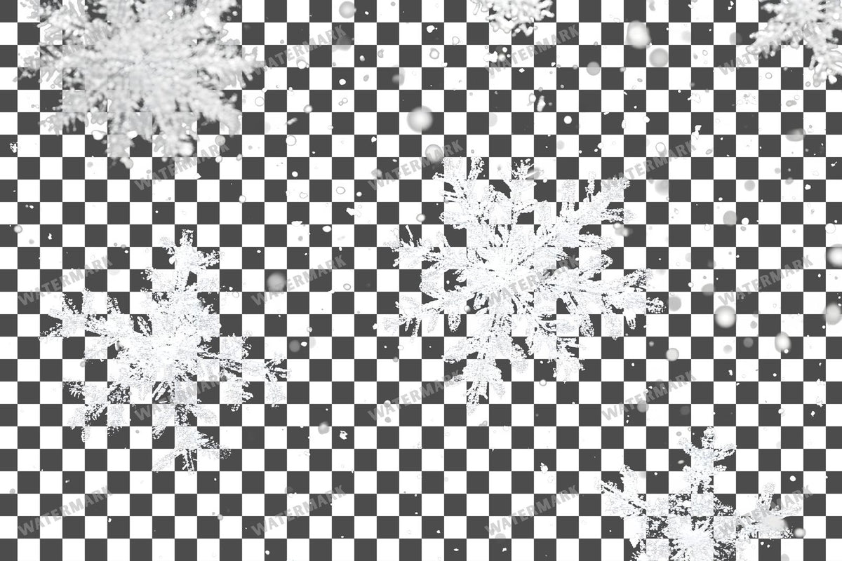 Snow Flake Overlay Lots
