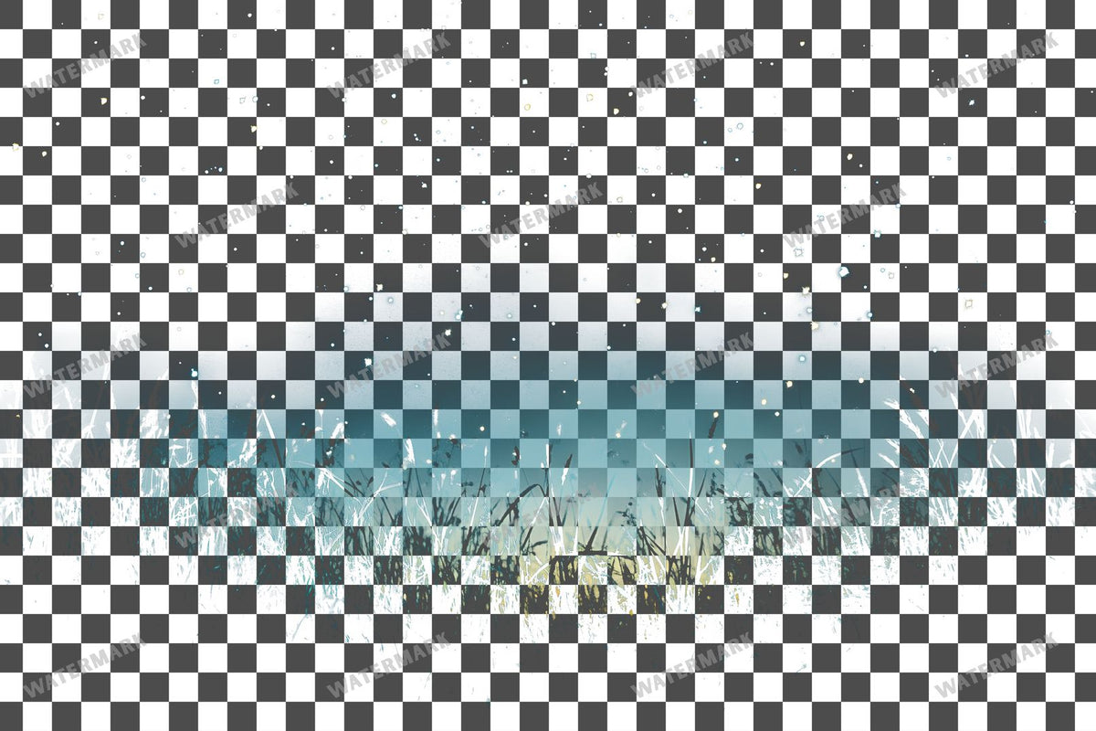 Starry Meadow Transparent Overlay Pngs