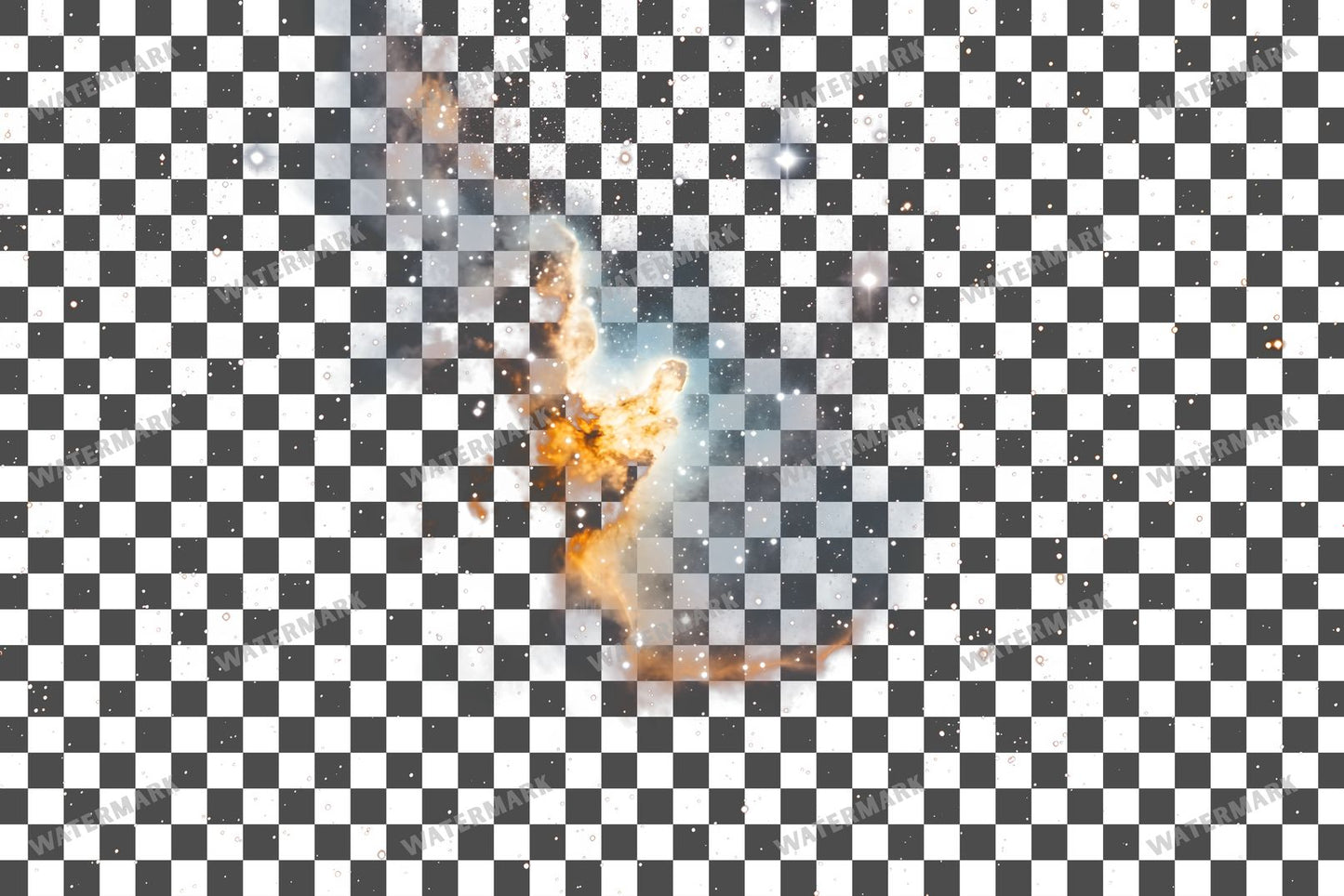 Starry Nebula Transparent Overlay Pngs