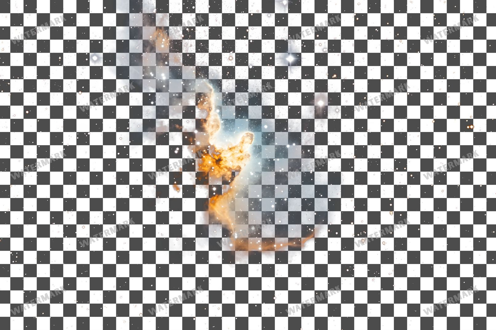 Starry Nebula Transparent Overlay Pngs