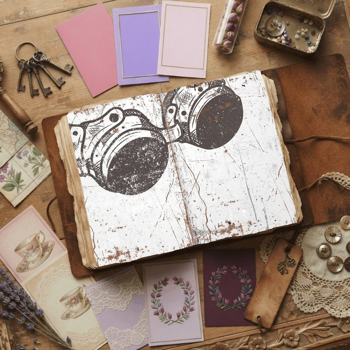 Steampunk Digital Papers