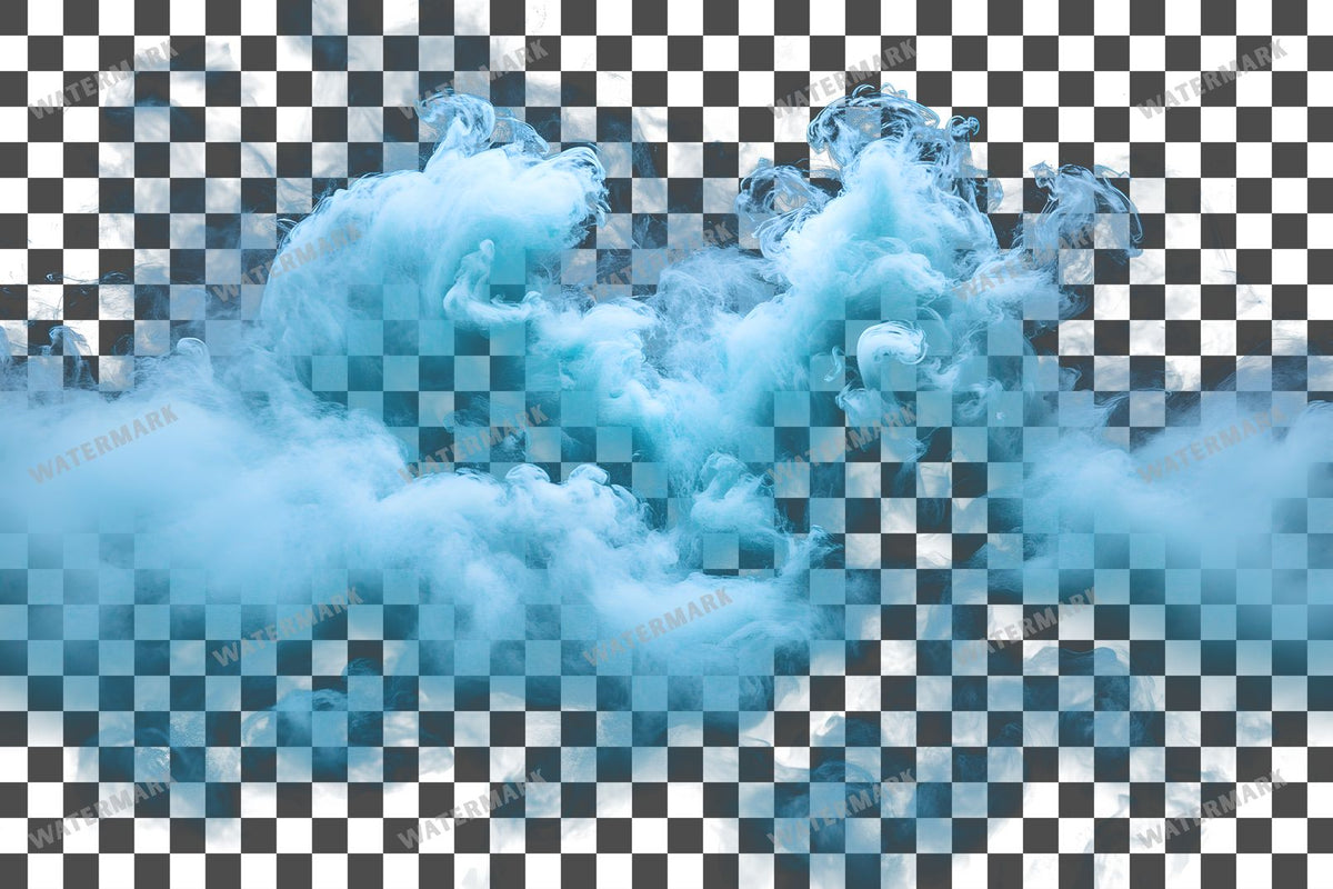 Teal Ink Drop Diffusing Color Transparent Overlay Pngs