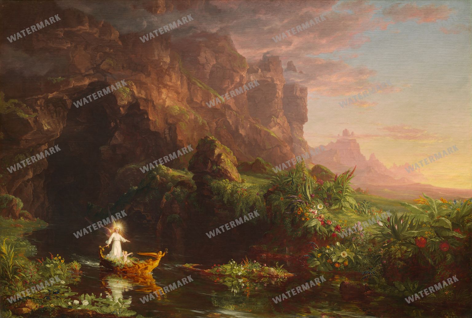Thomas Cole Vintage Paintings
