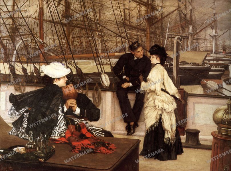 Tissot Vintage Paintings