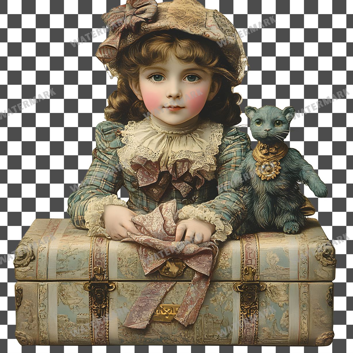 Toy Vintage Style Clipart Pngs