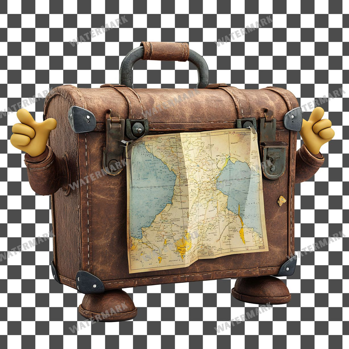 Travel Trunk Clipart Pngs