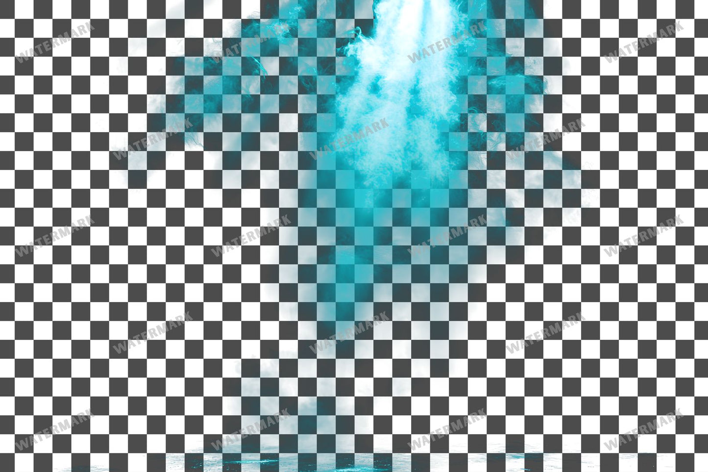 Turquoise Lighting Dramatic Shadow Transparent Overlay Pngs